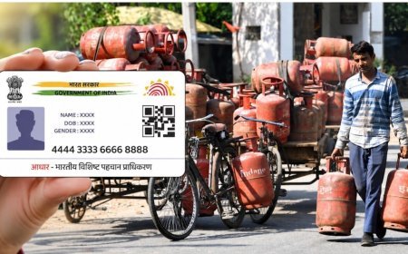 LPG सब्सिडी के लिए आधार बायोमेट्रिक प्रमाणीकरण 1 अक्टूबर से अनिवार्य